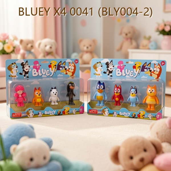 BLUEY EN BLISTER X4 0041 (BLY004-2)