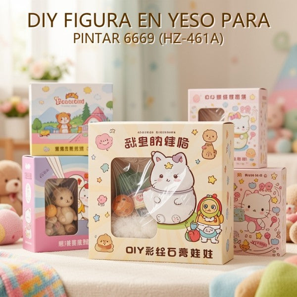 DIY FIGURA EN YESO PARA PINTAR 6669 (HZ-461A)