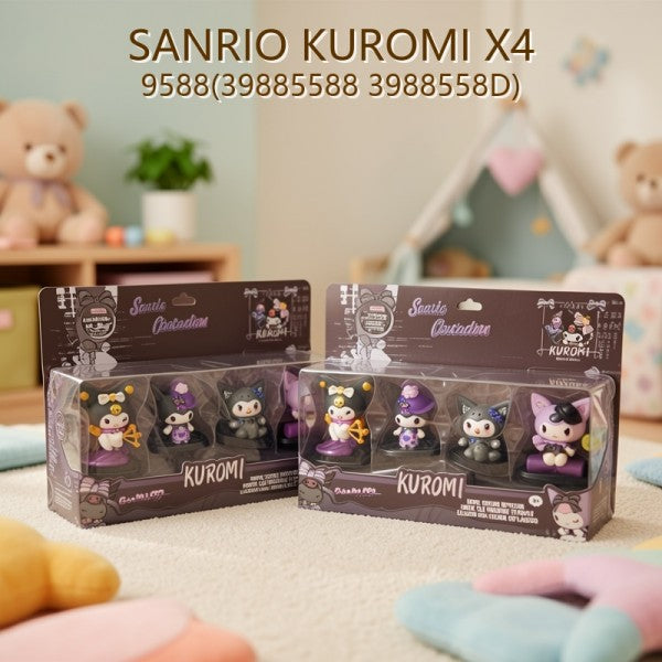 SANRIO KUROMI X4 9588(39885588 3988558D)