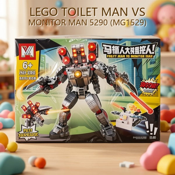 BLOQUES TOILET MAN VS MONITOR MAN 5290 (MG1529)