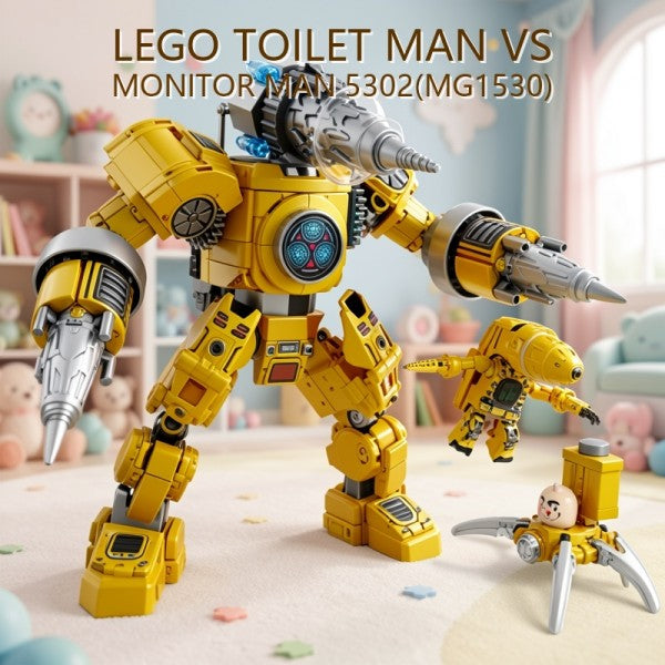 BLOQUES TOILET MAN VS MONITOR MAN 5302(MG1530)