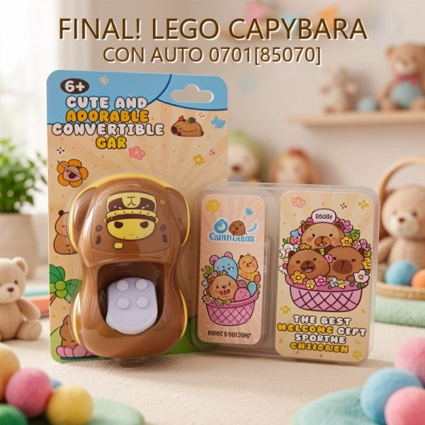 BLOQUES CAPYBARA CON AUTO 0701[85070] PRECIO FINAL!!!