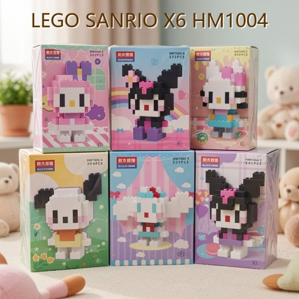 BLOQUES SANRIO X6 HM1004