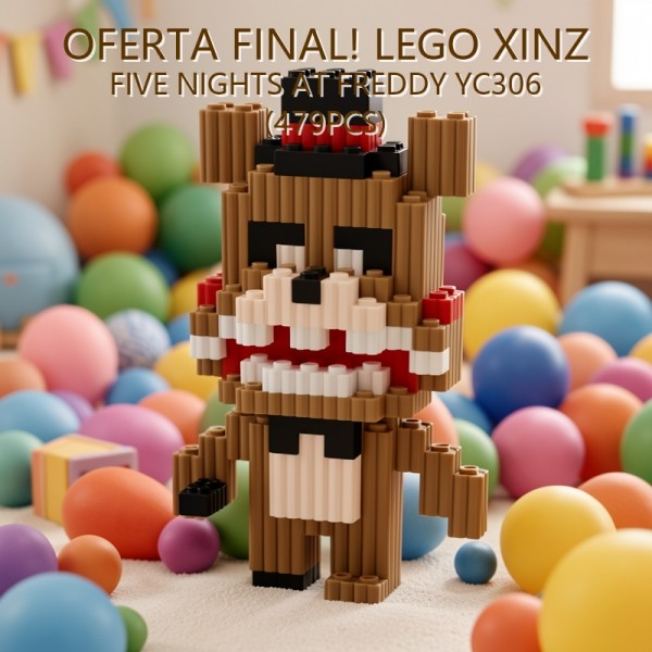 BLOQUES XINZ FIVE NIGHTS AT FREDDY YC306 (479PCS) PRECIO FINAL!!!