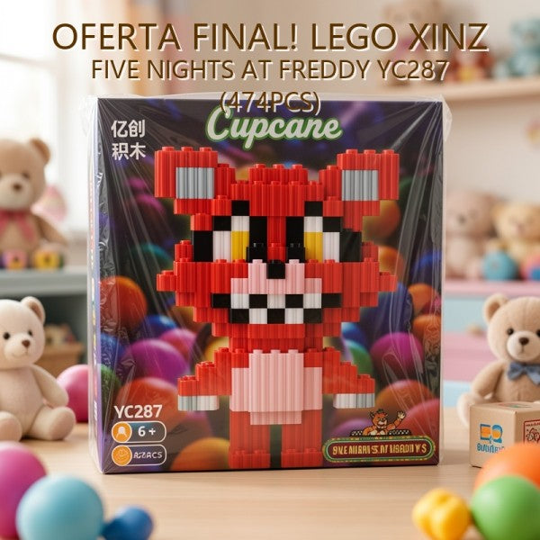 BLOQUES XINZ FIVE NIGHTS AT FREDDY YC287 (474PCS) PRECIO FINAL!!!
