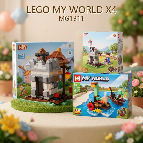 BLOQUES MY WORLD X4 MG1311