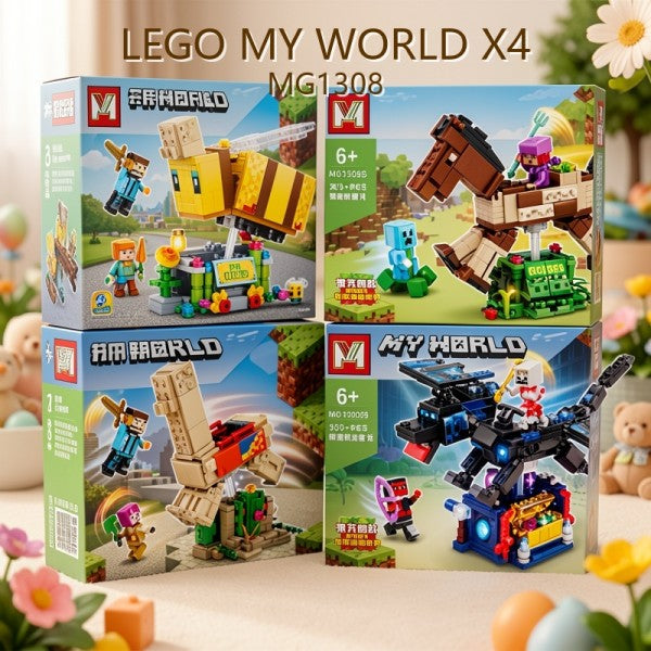 BLOQUES MY WORLD X4 MG1308