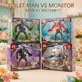 BLOQUES TOILET MAN VS MONITOR MAN X1 MG1339