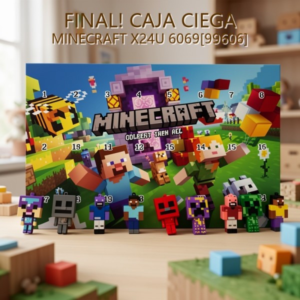 OFERTA CAJA CIEGA MINECRAFT X24U 6069[99606]