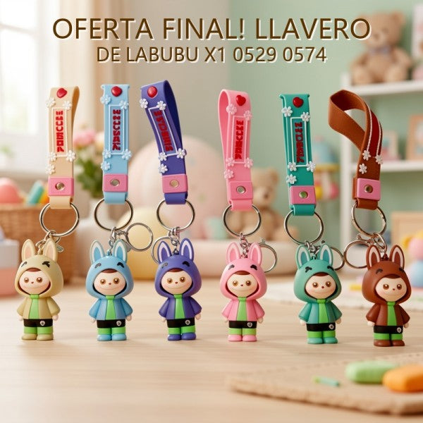 LLAVERO DE LABUBU X1 0529 0574 PRECIO FINAL!!!