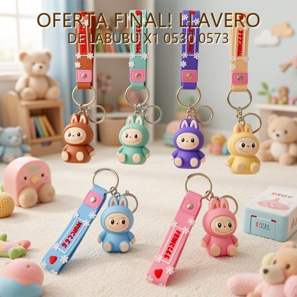 LLAVERO DE LABUBU X1 0530 0573 PRECIO FINAL!!!