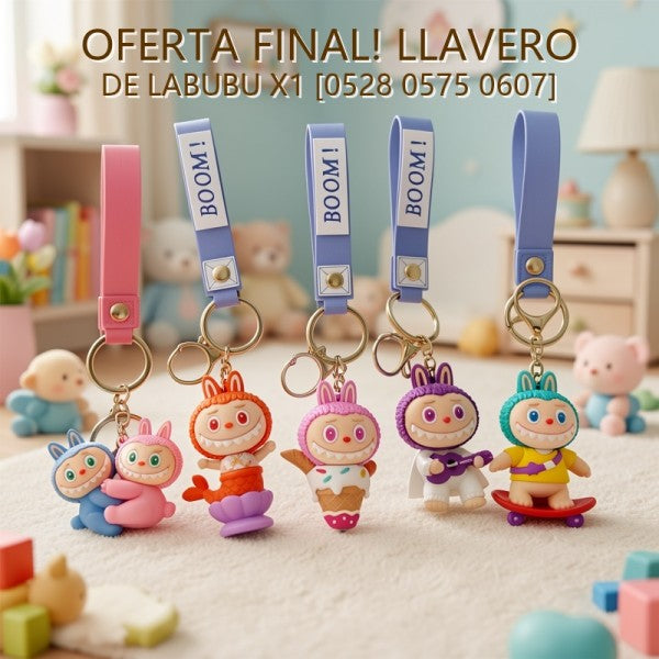 LLAVERO DE LABUBU X1 [0528 0575 0607] PRECIO FINAL!!!