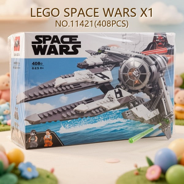 BLOQUES SPACE WARS X1 NO.11421(408PCS)