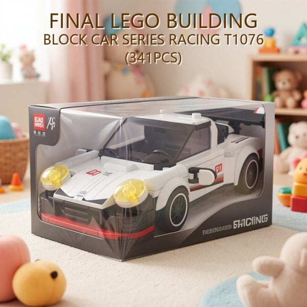 BLOQUES BUILDING BLOCK CAR SERIES RACING T1076 (341PCS) PRECIO FINAL!!!