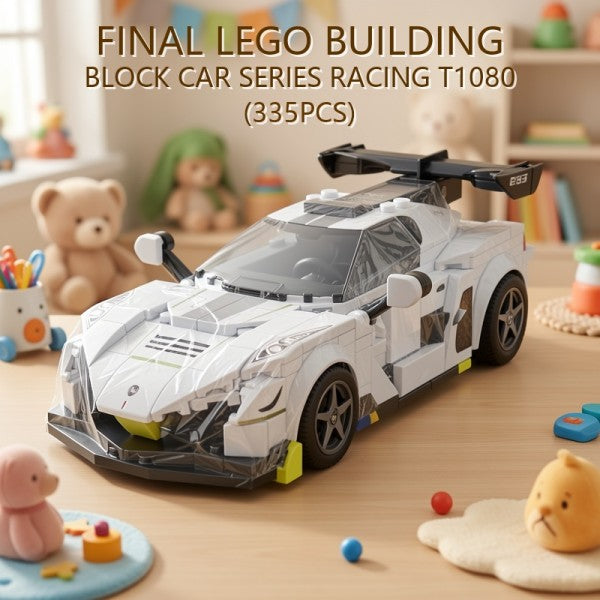 BLOQUES BUILDING BLOCK CAR SERIES RACING T1080 (335PCS) PRECIO FINAL!!!