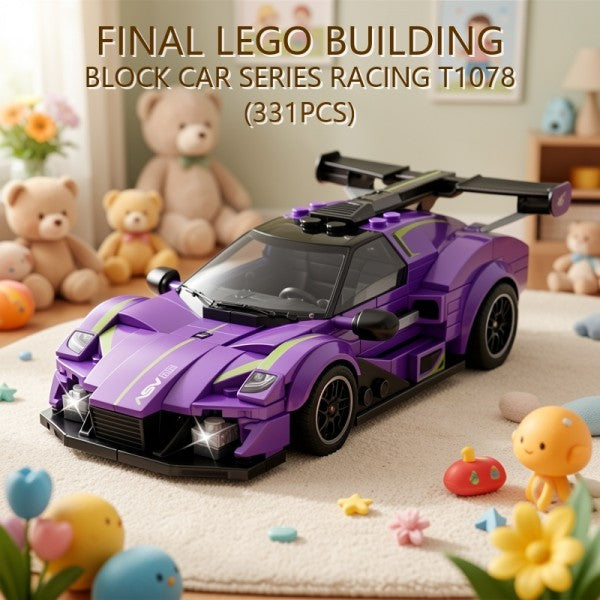 BLOQUES BUILDING BLOCK CAR SERIES RACING T1078 (331PCS) PRECIO FINAL!!!