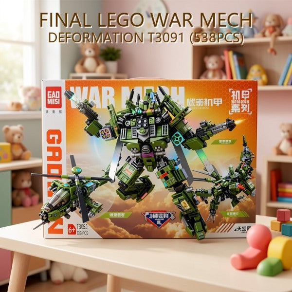 BLOQUES WAR MECH DEFORMATION T3091 (538PCS) PRECIO FINAL!!!