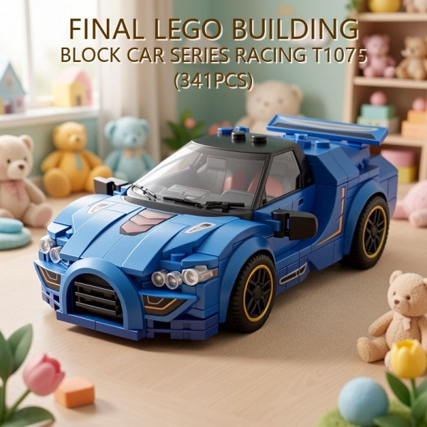 BLOQUES BUILDING BLOCK CAR SERIES RACING T1075 (341PCS) PRECIO FINAL!!!