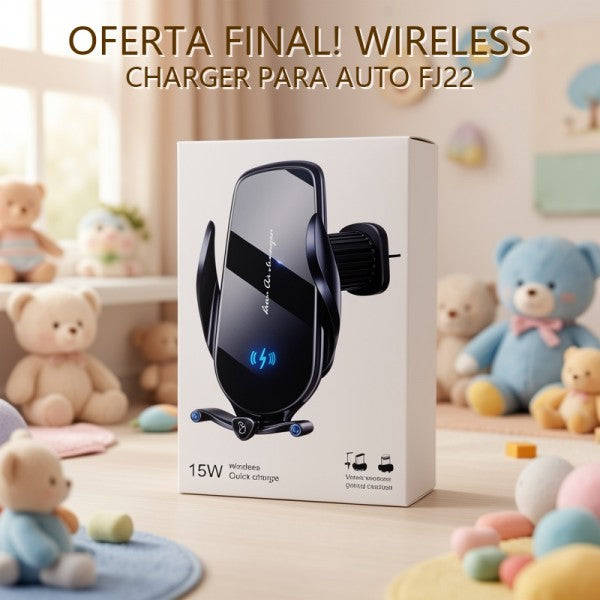 WIRELESS CHARGER PARA AUTO FJ22 PRECIO FINAL!!!