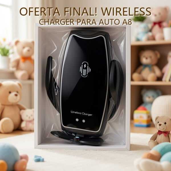 WIRELESS CHARGER PARA AUTO A8 PRECIO FINAL!!!