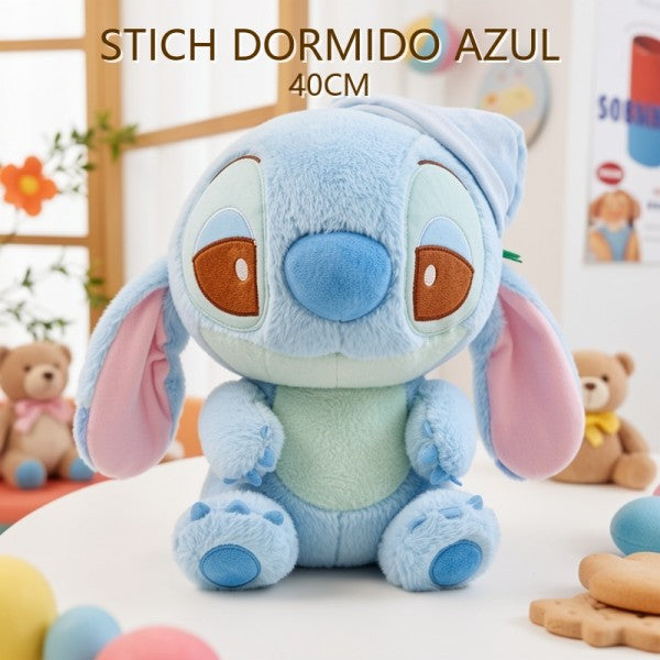 STITCH DORMIDO AZUL 40CM