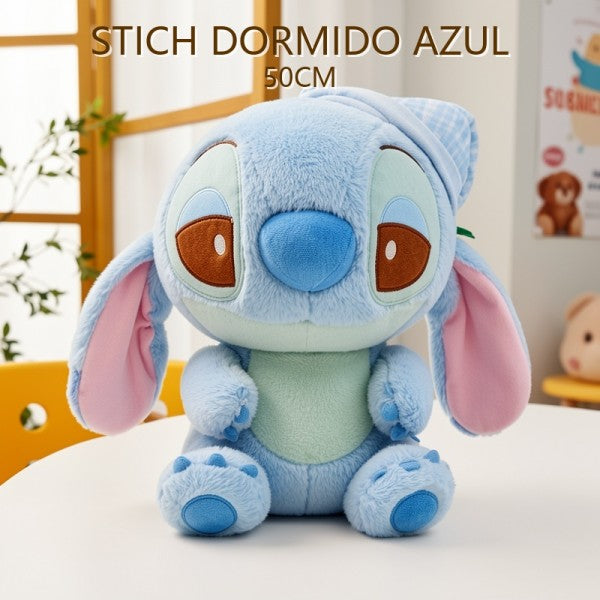 STITCH DORMIDO AZUL 50CM