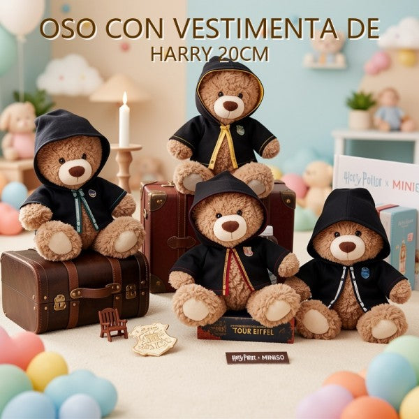 OSO CON VESTIMENTA DE HARRY POTTER 20CM