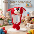 FINAL GORRO SONIC ROJO CON LUZ