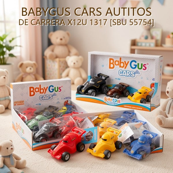 BABYGUS CARS AUTITOS DE CARRERA X12U 1317 [SBU 55754]
