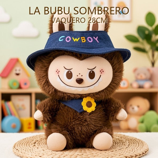 LABUBU SOMBRERO VAQUERO 28CM