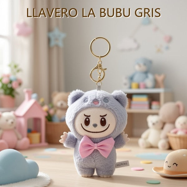 LLAVERO LABUBU GRIS