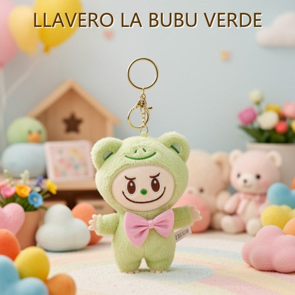 LLAVERO LABUBU VERDE