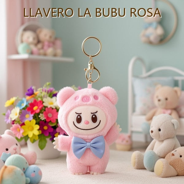 LLAVERO LABUBU ROSA