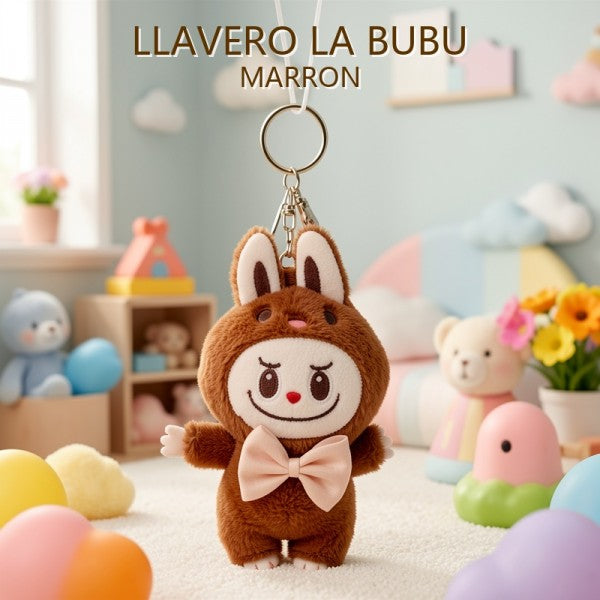 LLAVERO LABUBU MARRON