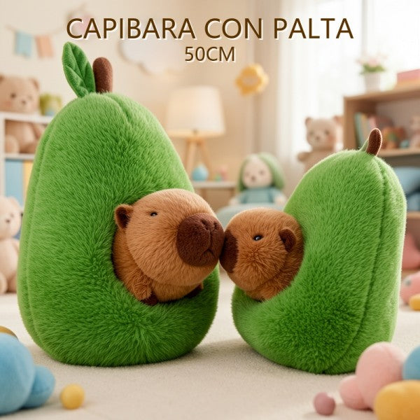 CAPYBARA CON PALTA 50CM