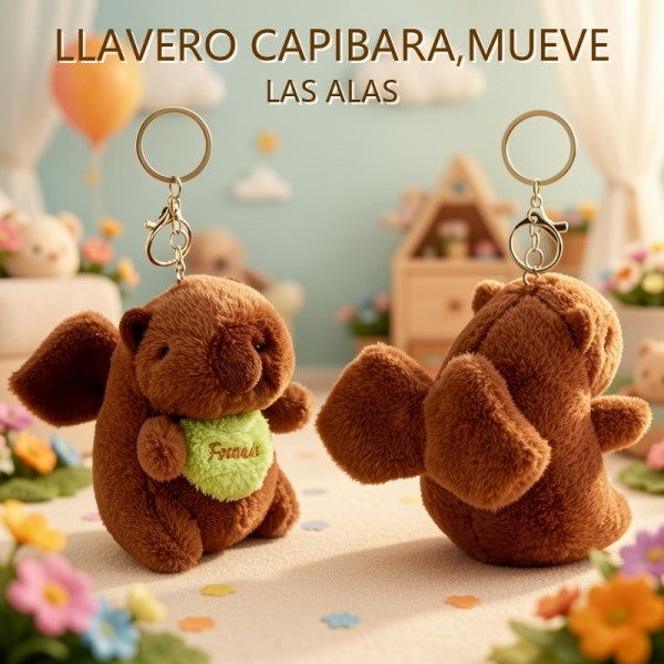 LLAVERO CAPYBARA MUEVE LAS ALAS