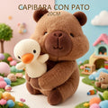 CAPYBARA CON PATO 20CM
