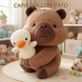 CAPYBARA CON PATO 27CM