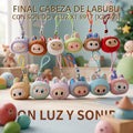 FINAL CABEZA DE LABUBU CON SONIDO Y LUZ X1 8917 [XZ2503]
