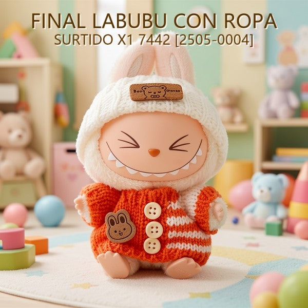 FINAL LABUBU CON ROPA SURTIDO X1 7442 [2505-0004]