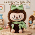 LABUBU CON BUFANDA GUANTE VERDE 20CM