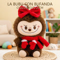 LABUBU CON BUFANDA GUANTE ROJO 20CM