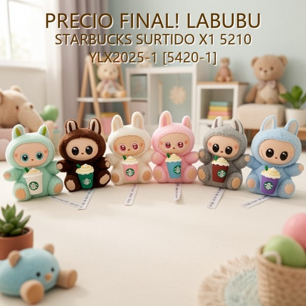 FINAL LABUBU STARBUCKS SURTIDO X1 5210 YLX2025-1 [5420-1]