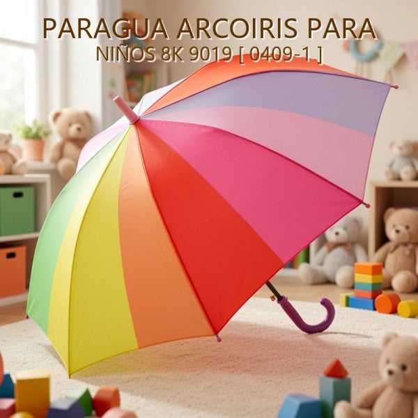 PARAGUA ARCOIRIS PARA NIÑOS 8K 9019 [ 0409-1 ]