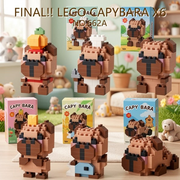 BLOQUES CAPYBARA X6 NO.662A PRECIO FINAL!!!!