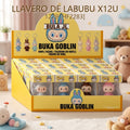 LLAVERO DE LABUBU X12 UNIDADES 1229 [HF2283]