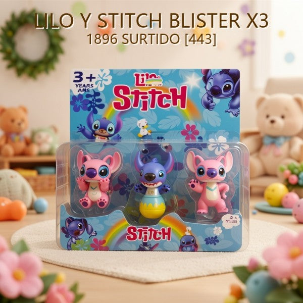 STITCH EN BLISTER X3 1896 SURTIDO [443]