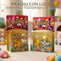 POKEMON PIKACHU CON LUZ Y SONIDO EN BLISTER X1U 7536 SURTIDO [ 22753 ]