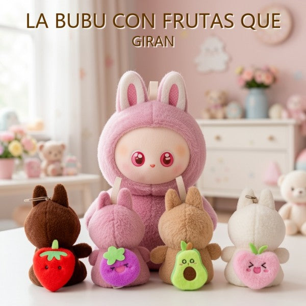 LABUBU CON FRUTAS QUE GIRAN