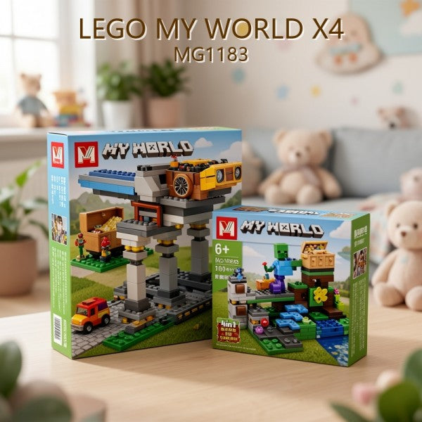 BLOQUES MY WORLD X4 MG1183